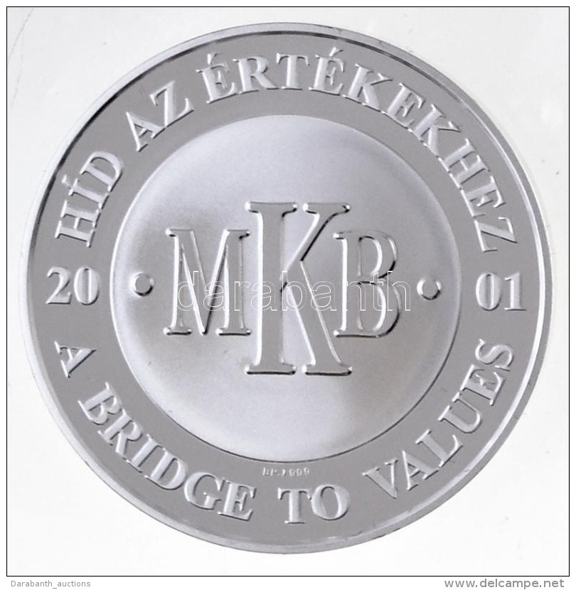 2001. 'MKB / Az ElsÅ‘ Magyar H&iacute;dp&eacute;nz 1849' Ag Eml&eacute;k&eacute;rem D&iacute;sztokban... - Non Classés