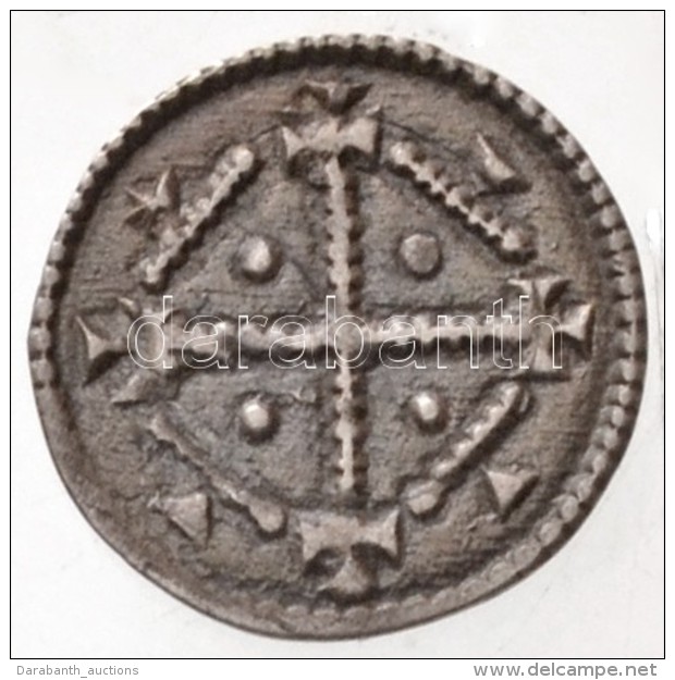 1141-1162. Den&aacute;r Ag 'II. G&eacute;za' (0,21g) T:1- 
Hungary 1141-1162. Denar Ag 'G&eacute;za II' (0,21g)... - Non Classés