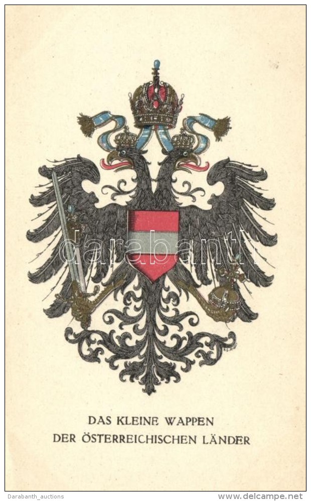 ** T2 Das Kleine Wappen Der &Ouml;sterreichischen L&auml;nder; Offizielle Karte F&uuml;r Rotes Kreuz Nr. 284 /... - Non Classés