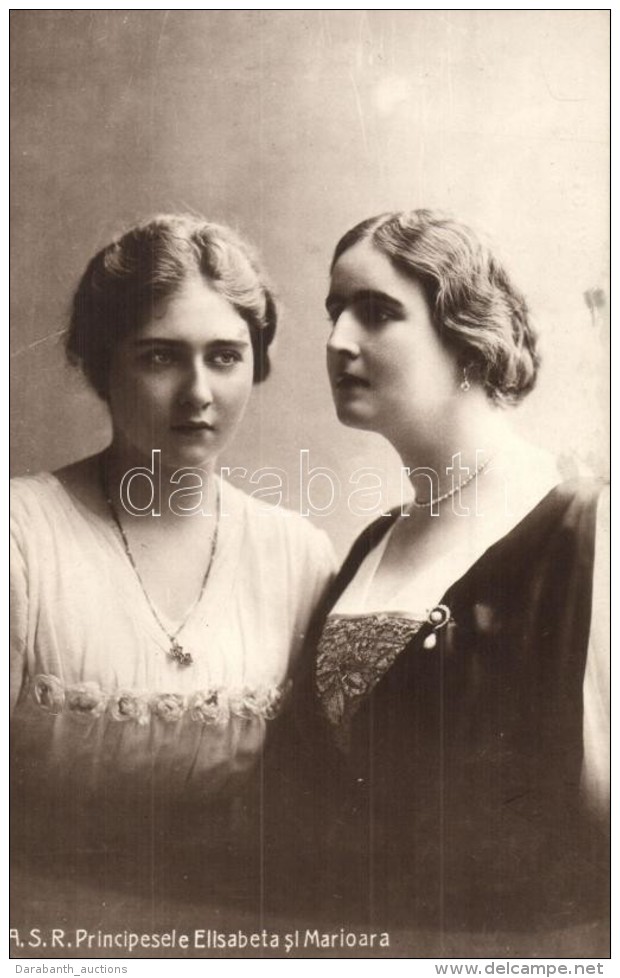** T2 A.S.R. Principesele Elisabeta Si Marioara / Elisabeth Of Romania And Maria Of Yugoslavia - Non Classés
