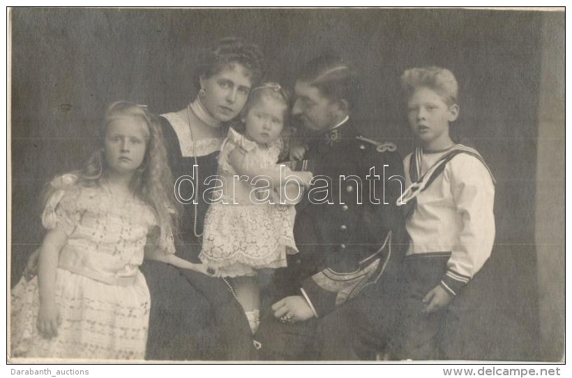 ** T1 Ferdinand I Of Romania, Marie Of Romania And Their Children - Non Classés