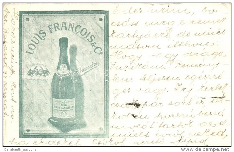 T2/T3 Louis Francois &amp; Co. Promontor. Transylvania / Champgane Advertisement (EK) - Non Classés