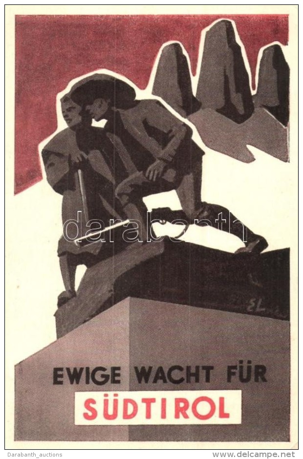 ** T2/T3 'Ewige Wacht F&uuml;r Tirol' Tiroler Heimatbund / Tyrolean Homeland Federation, Propaganda (EK) - Non Classés