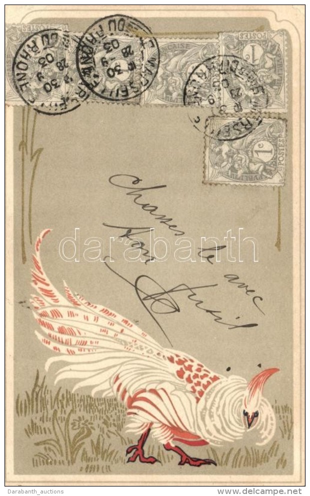 T2/T3 Bird, French Art Postcard (EK) - Non Classés