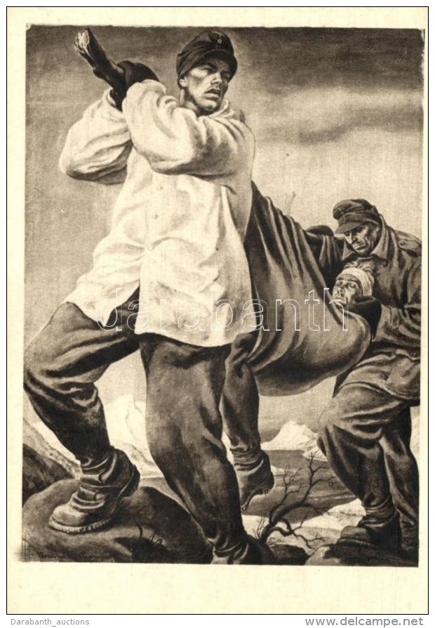 ** T1/T2 Sebes&uuml;ltsz&aacute;ll&iacute;t&aacute;s; Verwundetenstransport / WWII Military Propaganda S: Ernst... - Non Classés