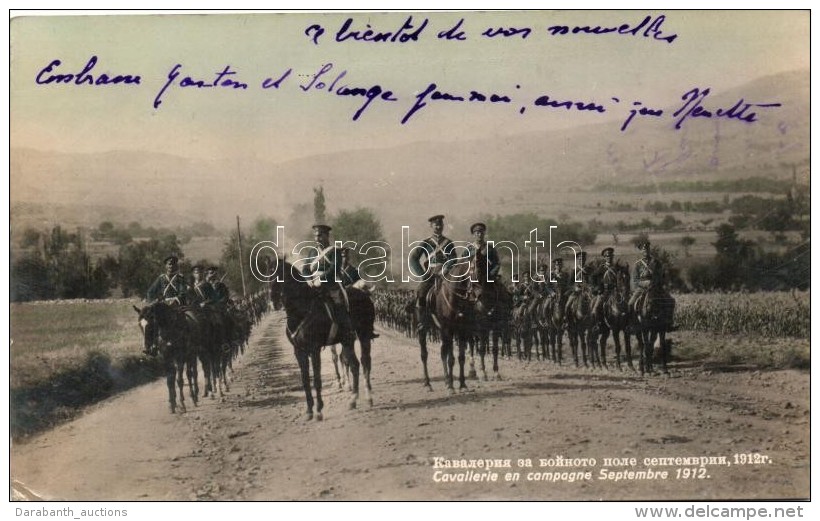 * T2/T3 1912 Cavallerie En Campagne / Bulgarian Cavalrymen - Non Classés