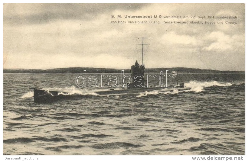 T2 SM Unterseeboot U9 / WWI K.u.K. Submarine - Non Classés