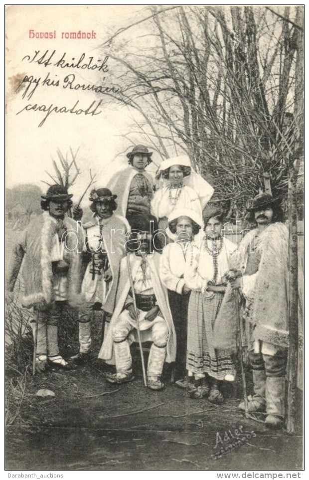 T2 Havasi Rom&aacute;nok, Folkl&oacute;r. Adler F&eacute;nyirda. Sz&aacute;szv&aacute;ros / Romanian Highlanders... - Non Classés