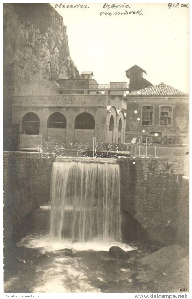 * T2 1918 Vittorio Veneto, Water Works, Photo - Non Classés