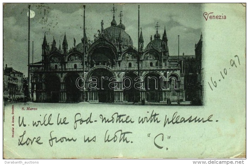 T4 1897 Venice, Venezia; Basilica Di S. Marco (fa) - Non Classés