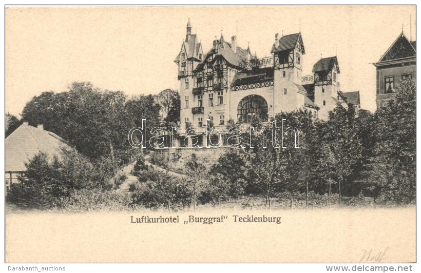 ** T4 Tecklenburg, Luftkurhotel Burggraf / Hotel (cut) - Non Classés
