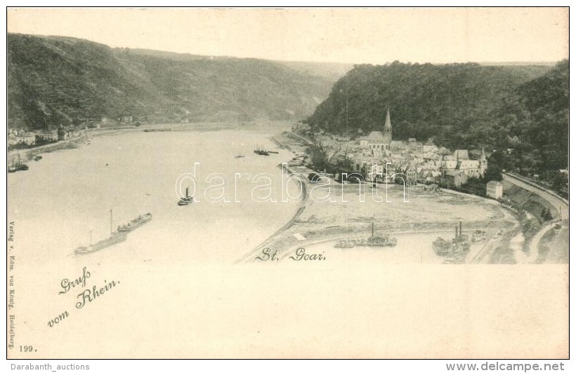 ** T4 Sankt Goar, Rhein (cut) - Non Classés