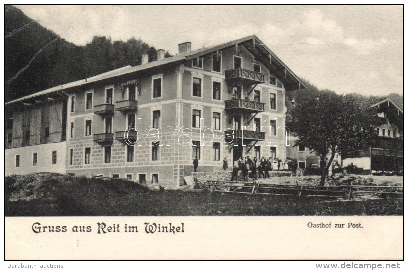 ** T3 Reit Im Winkl, Gasthof Zur Post / Guest House, Verlag Pernat &amp; Thauer Spezialhaus F&uuml;r Ansichtskarten... - Non Classés