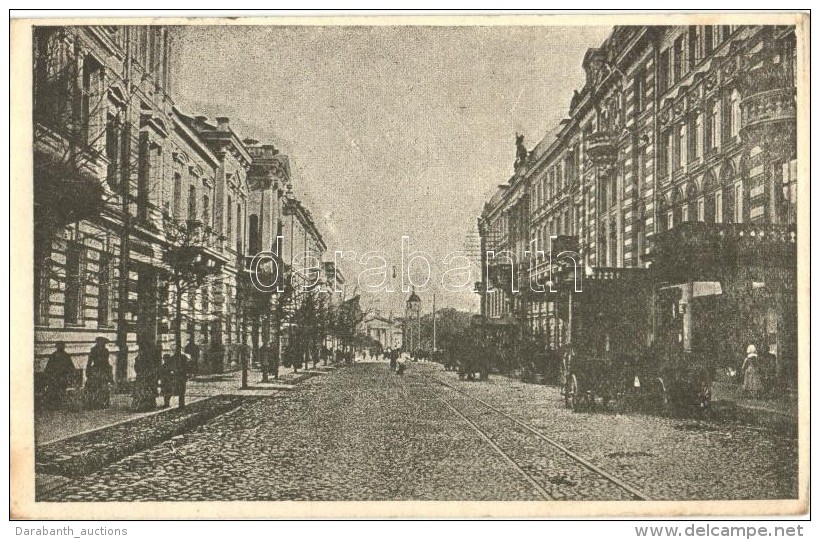 T2 Vilnius, Wilna; Ulica S-to Jerska / St. Georg Strasse; Street - Non Classés