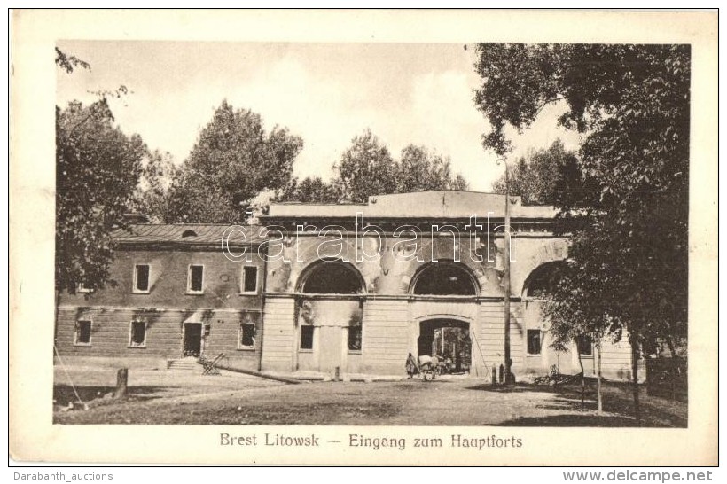 ** T2 Brest-Litovsk; Eingang Zum Hauptforts / Entry To The Main Fortress - Non Classés
