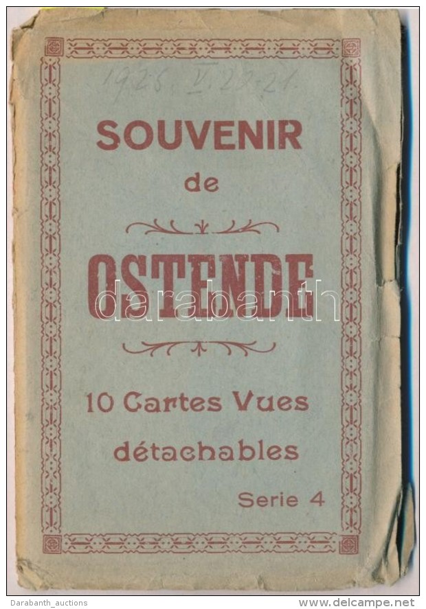 ** Ostend, Ostende; Leporello Booklet With 9 Unused Postcards - Non Classés