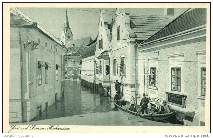 * T2 Ybbs An Der Donau, Hochwasser. Verlag Photograph Franz Schatz / Flood - Non Classés