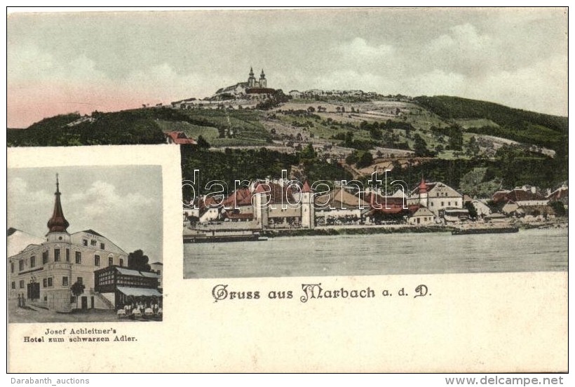 ** T2 Marbach A. D. Donau, General View, Josef Achleitner's Hotel Zum Schwarzen Adler - Non Classés