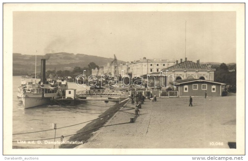 ** T1/T2 Linz, Dampfschiffstation / Steamship Port - Non Classés