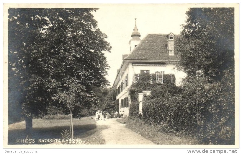 * T1/T2 Graz, Mariatrost; Schloss Kroisbach / Castle, M. Helff Photo - Non Classés