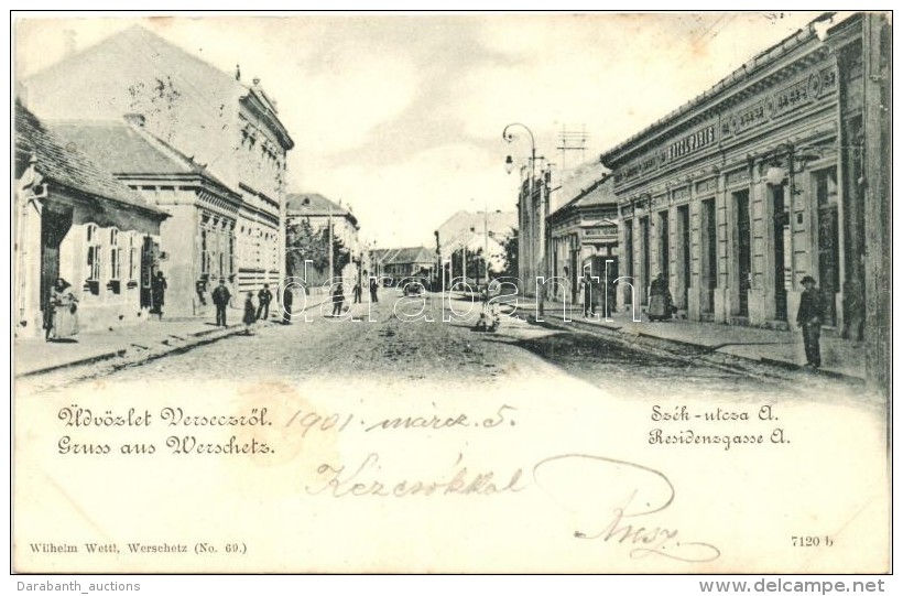 T2 Versec, Vrsac; Sz&eacute;k Utca, Hotel Paris / Residenzgasse / Street, Hotel - Non Classés