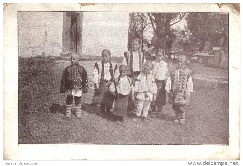 T3/T4 KÅ‘r&ouml;smezÅ‘, Jasina; Gyerekek, Folkl&oacute;r / Children, Transcarpathian Folklore (kis Szakad&aacute;s... - Non Classés