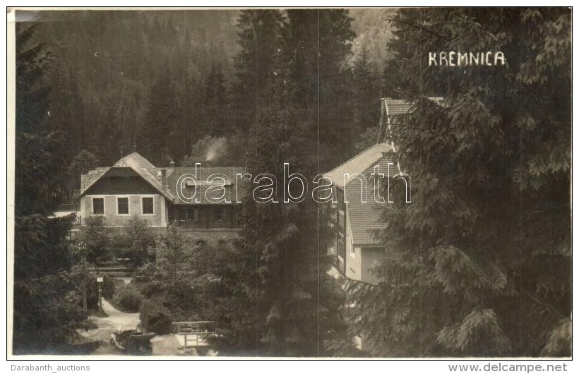 T2/T3 1926 K&ouml;rm&ouml;cb&aacute;nya, Kremnica; Erholungsheim / Sz&aacute;ll&oacute;,  Automobil / Rest House,... - Non Classés