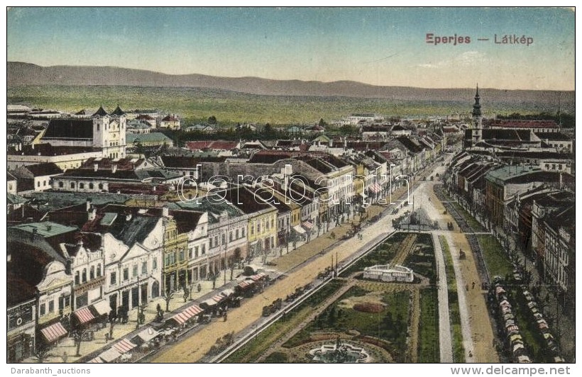 ** T2/T3 Eperjes, Presov; L&aacute;tk&eacute;p / General View (EK) - Non Classés