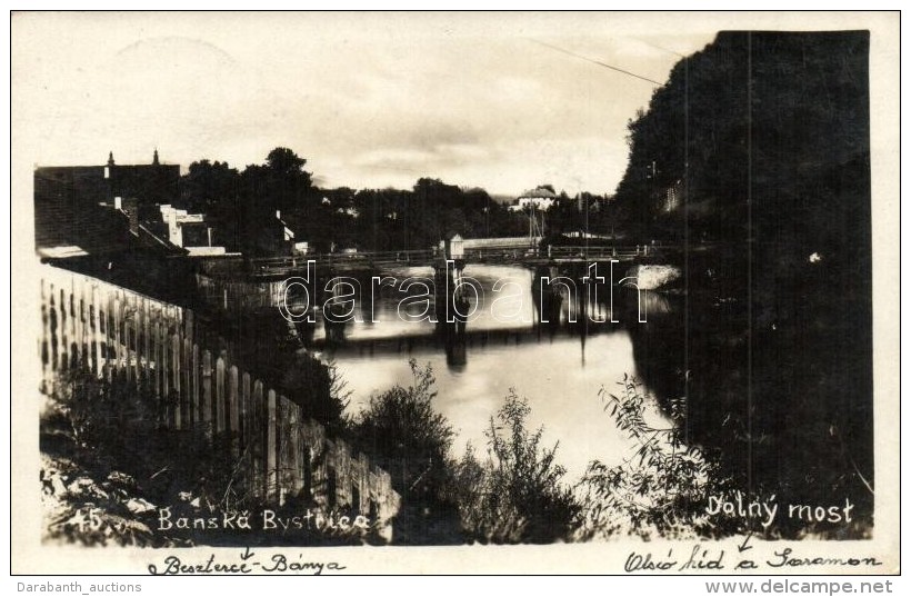 T2 Beszterceb&aacute;nya, Banska Bystrica; Als&oacute; H&iacute;d / Dolny Most / Lower Bridge - Non Classés