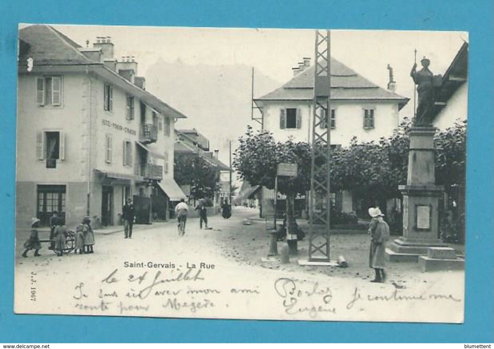 CPA - La Rue SAINT-GERVAIS 74 - Saint-Gervais-les-Bains