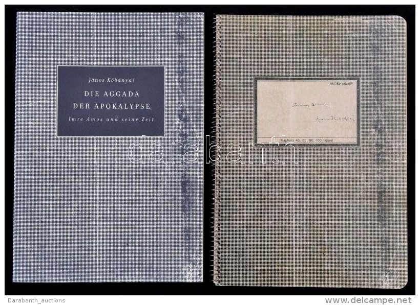 KÅ‘b&aacute;nyai J&aacute;nos: Die Haggada Der Apokalypse, Imre &Aacute;mos Und Seine Zeit. Budapest, 1999,... - Non Classés
