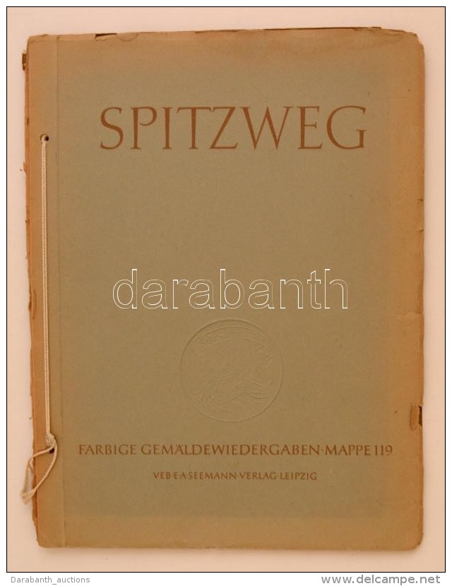 Carl Spitzweg 1808-1885. Zehn Fabrige Gem&auml;ldewiedergaben. Mit Einer Einf&uuml;hrung Von Johannes Sch&ouml;bel.... - Non Classés
