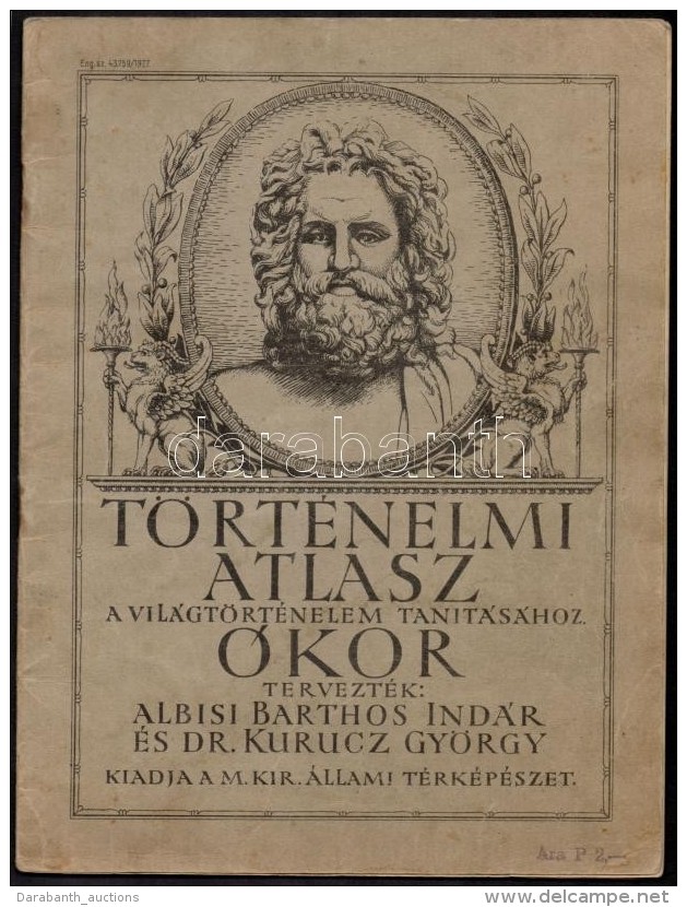 1927 T&ouml;rt&eacute;nelmi Atlasz A Vil&aacute;gt&ouml;rt&eacute;nelem Tan&iacute;t&aacute;s&aacute;hoz,... - Autres & Non Classés