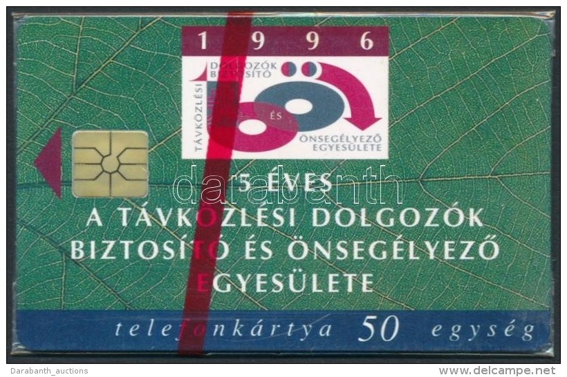 1996 TDB&Ouml;E-mot&iacute;vumos Telefonk&aacute;rtya, 50 Egys&eacute;ges, Bontatlan Csomagol&aacute;sban - Non Classés