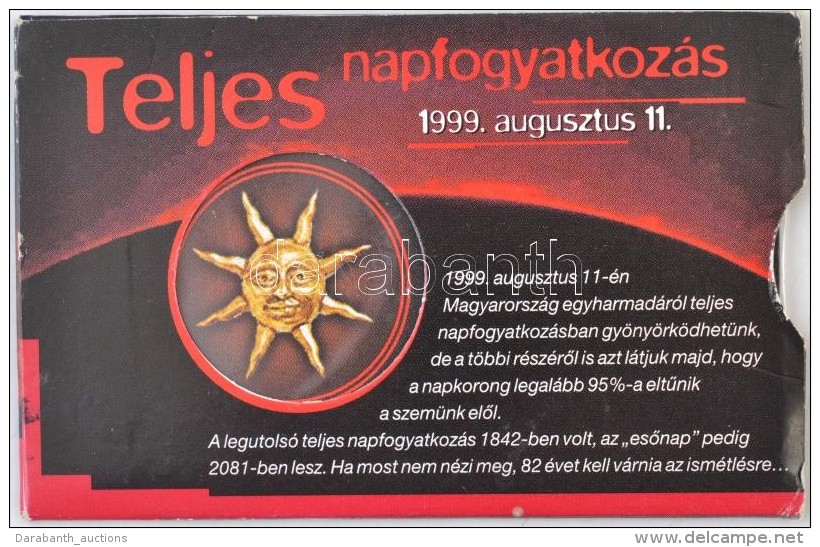 1999 Napfogyatkoz&aacute;s, 800 Ft-os Haszn&aacute;latlan Telfonk&aacute;rtya, Bontatlan, Tokkal - Non Classés