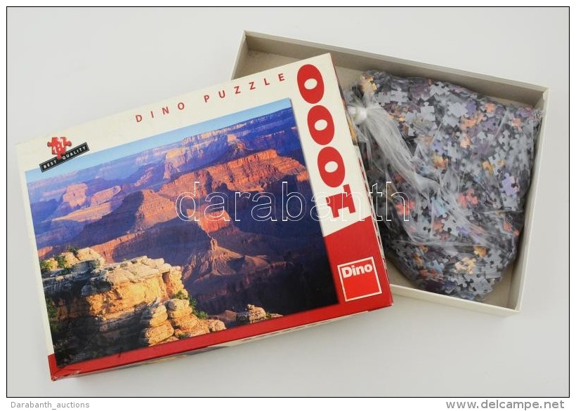 Dino Puzzle 1000 Db-os Puzzle Grand Canyon K&eacute;p&eacute;vel,   K&eacute;pm&eacute;ret: 66x47 Cm - Autres & Non Classés
