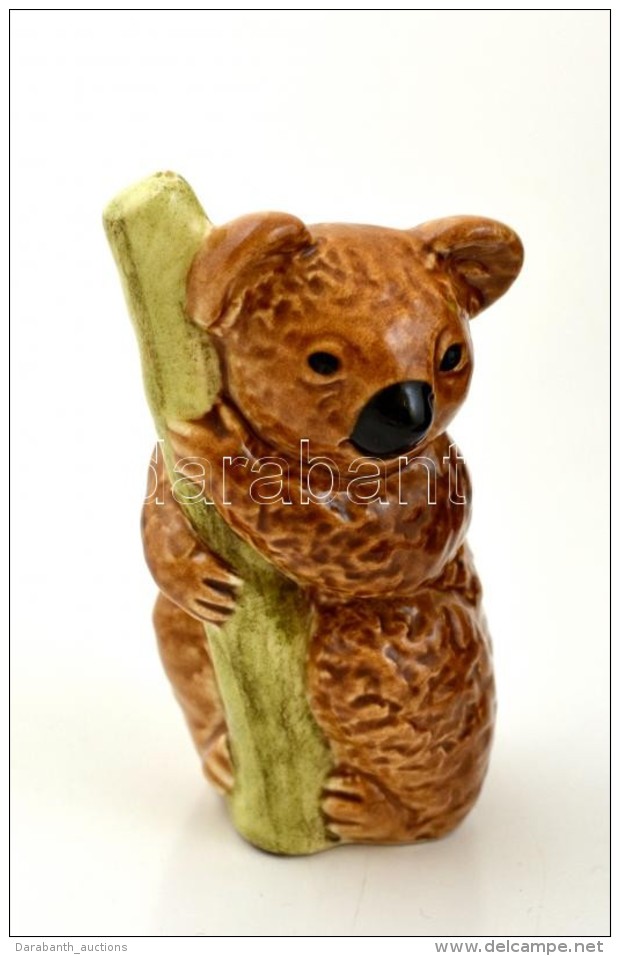 Goebel Koala Figura, K&eacute;zzel Festett Ker&aacute;mia, Jelzett, Hib&aacute;tlan, 8.5 Cm. - Autres & Non Classés