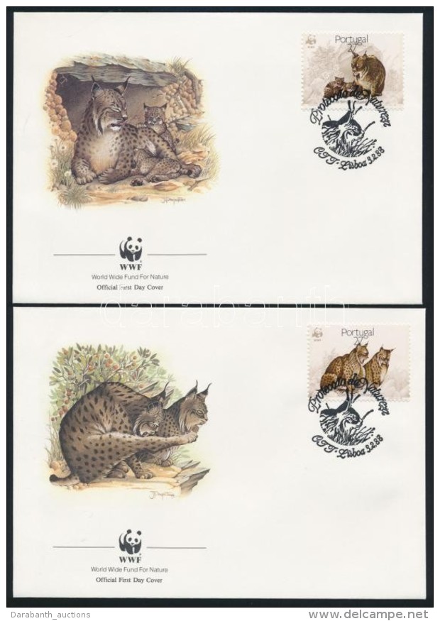 1988 WWF: Hi&uacute;zok Sor Mi 1741-1744 4 Db FDC-n - Autres & Non Classés