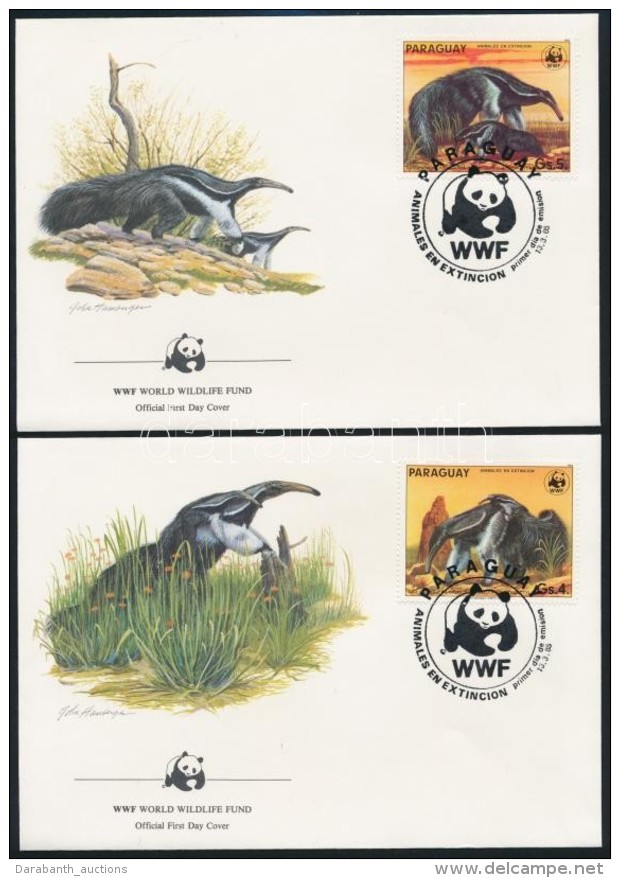 1988 WWF: Hangy&aacute;sz Sor Mi 4225-4228 4 Db FDC-n - Autres & Non Classés