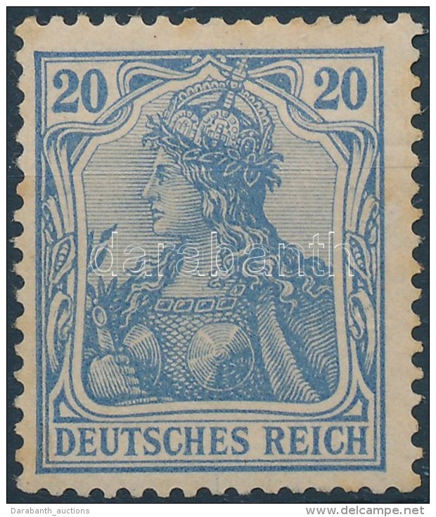 * 1902 Mi 72 C (Mi EUR 1200,-) (kis T&ouml;r&eacute;s, Rozsda / Lightly Folded, Stain) Certificate:... - Autres & Non Classés