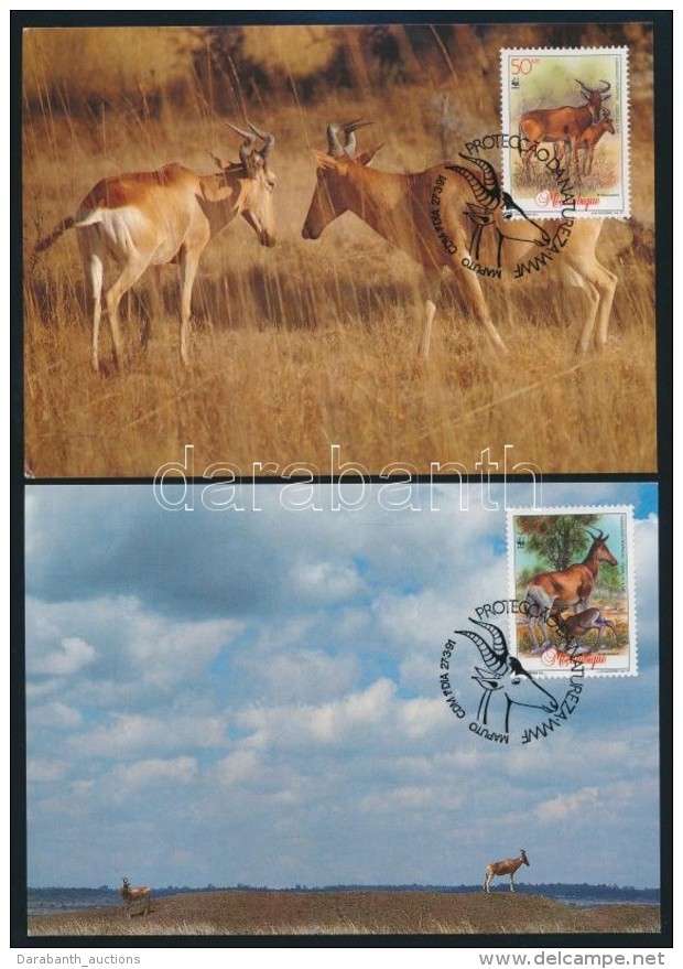 1991 WWF: Antilopok Sor 1231-1234 4 Db CM-en - Autres & Non Classés