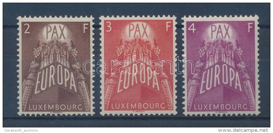 ** 1957 Europa CEPT Sor Mi 572-574 - Autres & Non Classés