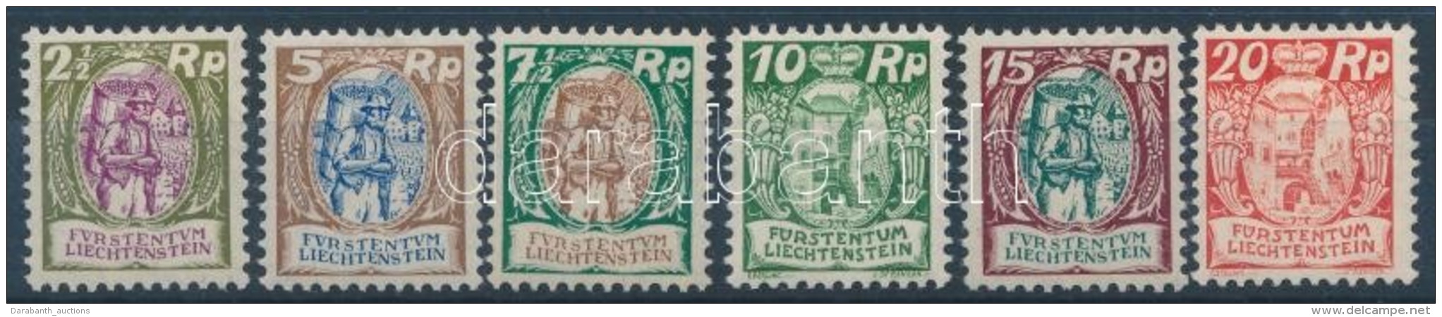 * 1924/1927 Forgalmi Sor Mi 65-70 (Mi EUR 80,-) - Autres & Non Classés