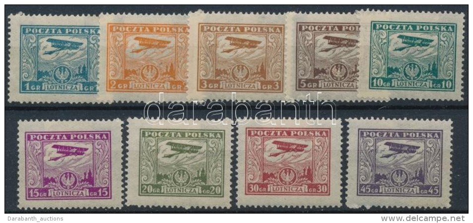 * 1925 Rep&uuml;lÅ‘ Sor Mi 224-232 - Autres & Non Classés