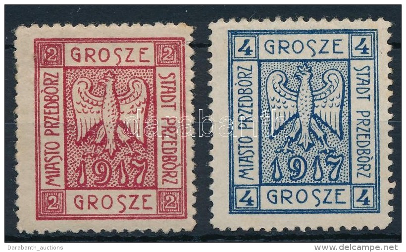 * Przedb&oacute;rz 1917 Mi 1 A, 2 A - Autres & Non Classés