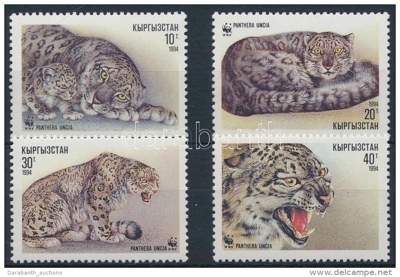 ** 1994 WWF: H&oacute;p&aacute;rduc Sor + 4 Db FDC Mi 22-25 - Autres & Non Classés