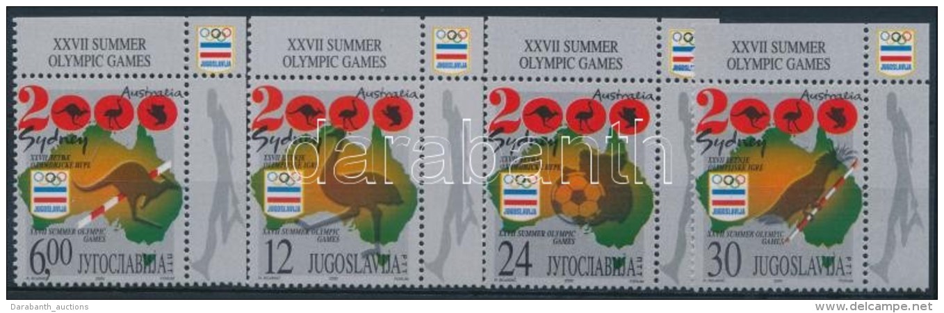 ** 2000 Ny&aacute;ri Olimpiai J&aacute;t&eacute;kok &iacute;vsarki Sor Mi 2980-2984 - Autres & Non Classés