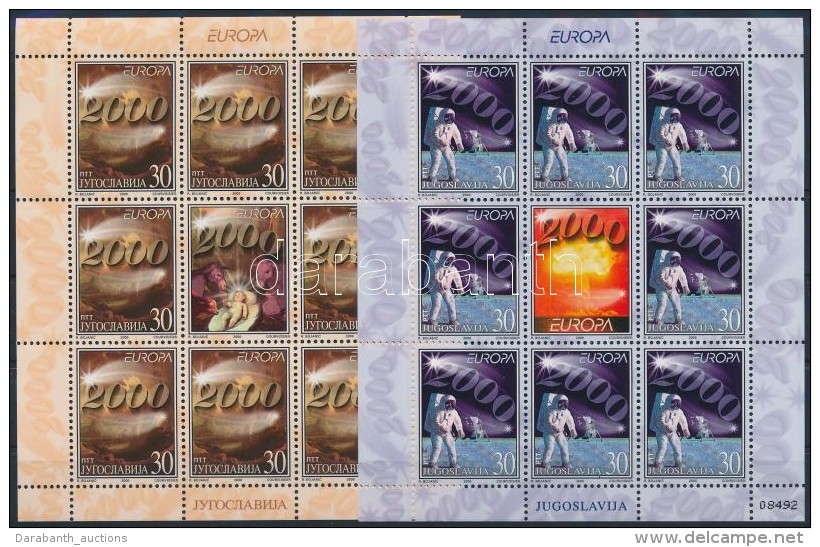 ** 2000 Europa CEPT Kis&iacute;vsor Mi 2975-2976 - Autres & Non Classés