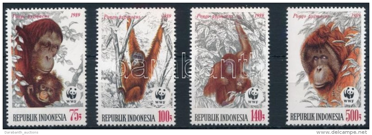 ** 1989 WWF: Orangut&aacute;n Sor Mi 1291-1294 - Autres & Non Classés