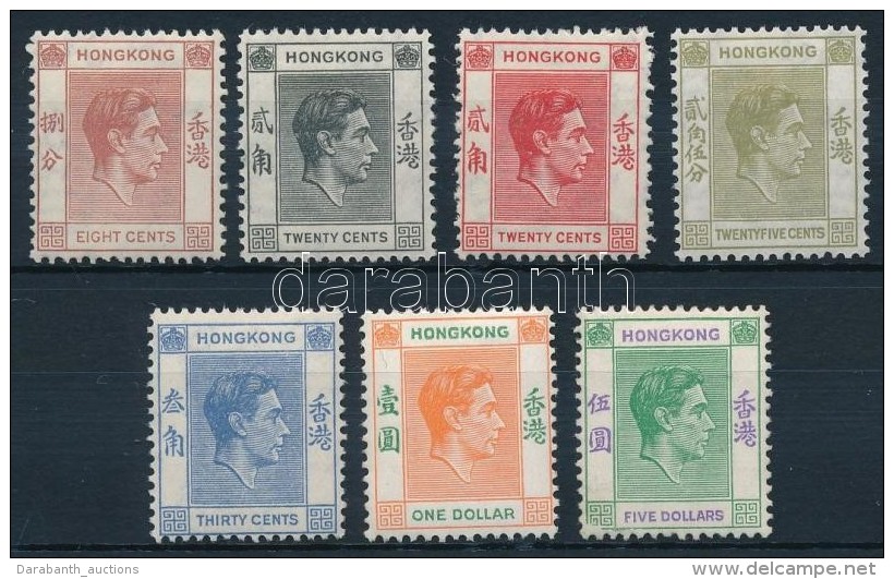 * 1938 Forgalmi 7 Klf Mi 143 III, 146-151 III, 156 III, 160 III - Autres & Non Classés